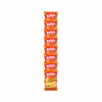 Kellys Chips Classic 8 x 35 Gramm Streifen